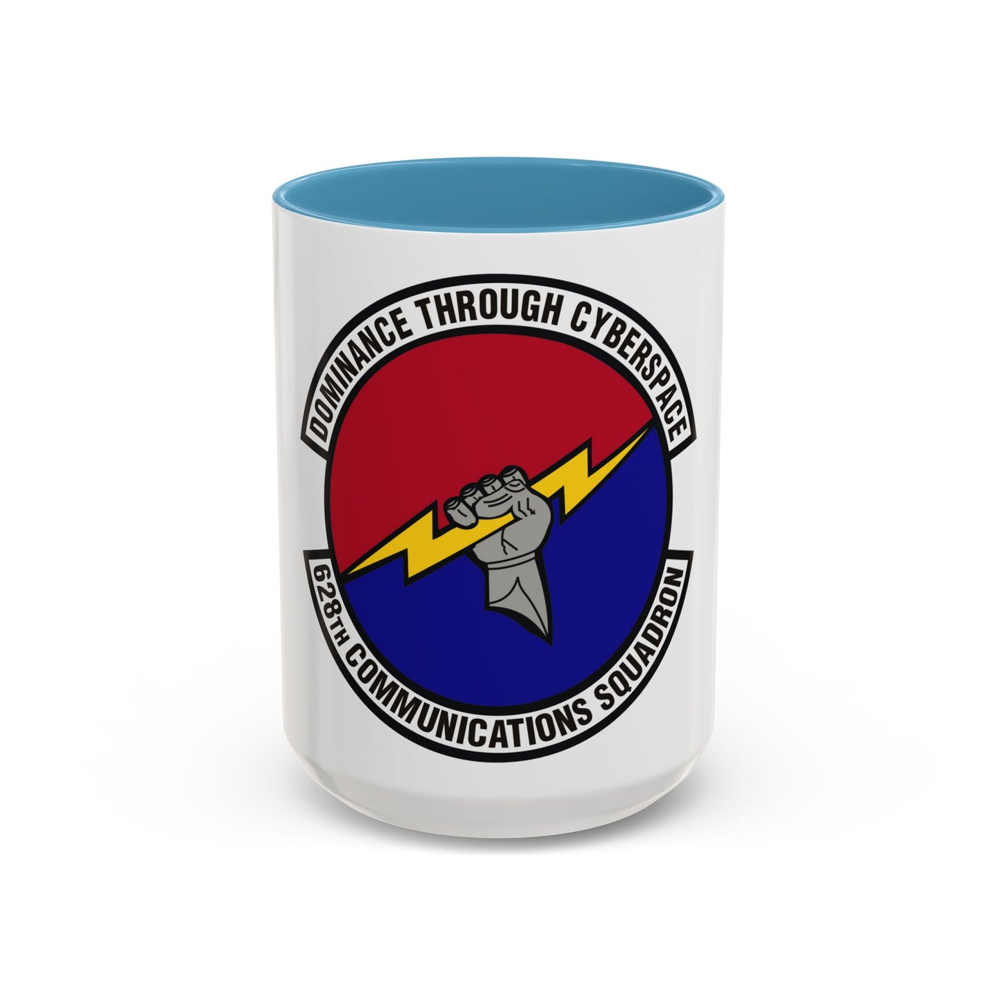 628th Communications Squadron (U.S. Air Force) Accent Coffee Mug