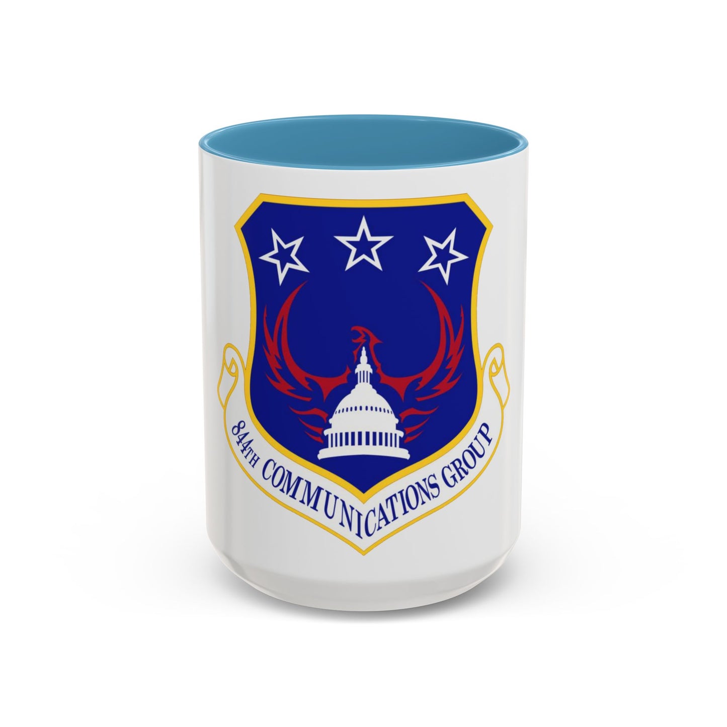 844th Communications Group (U.S. Air Force) Accent Coffee Mug