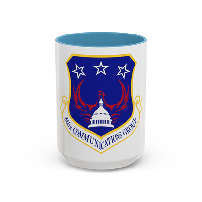844th Communications Group (U.S. Air Force) Accent Coffee Mug