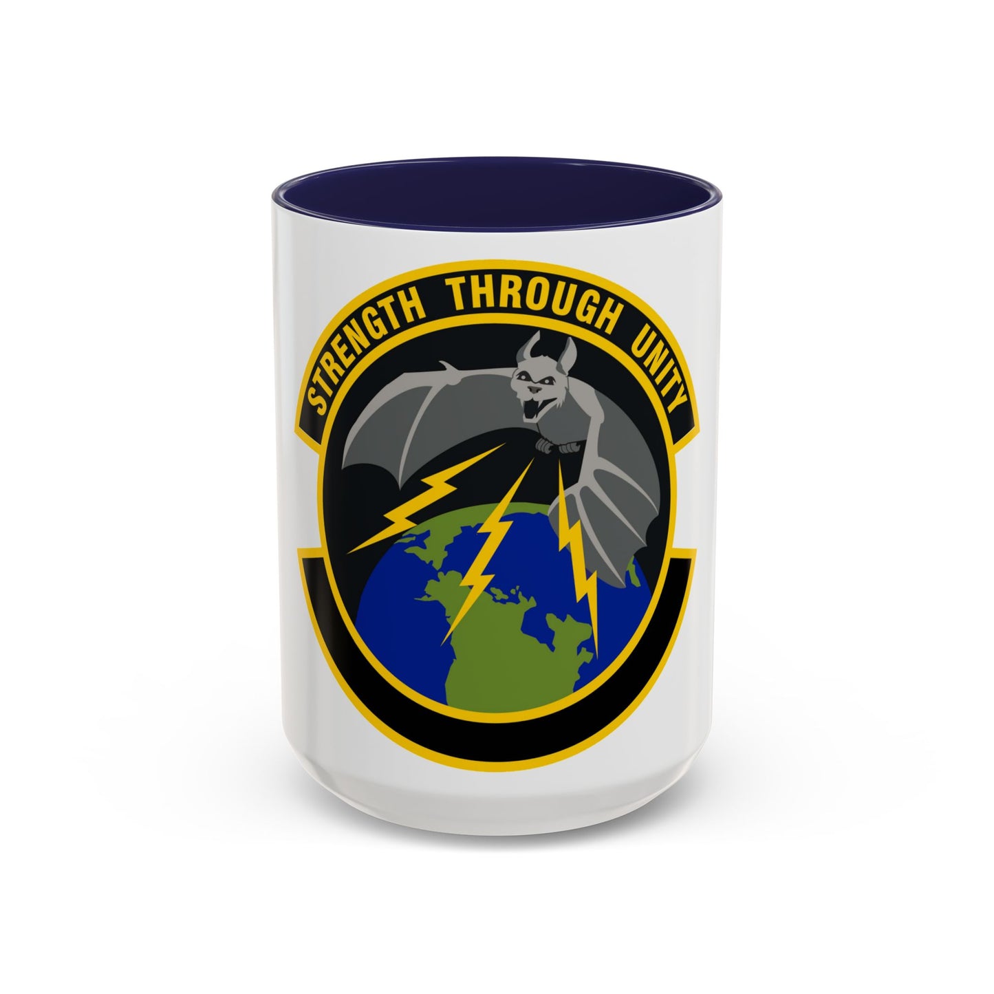 595 Operations Support Flight AFSPC (U.S. Air Force) Accent Coffee Mug