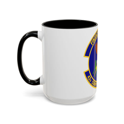 43d Comptroller Flight (U.S. Air Force) Accent Coffee Mug