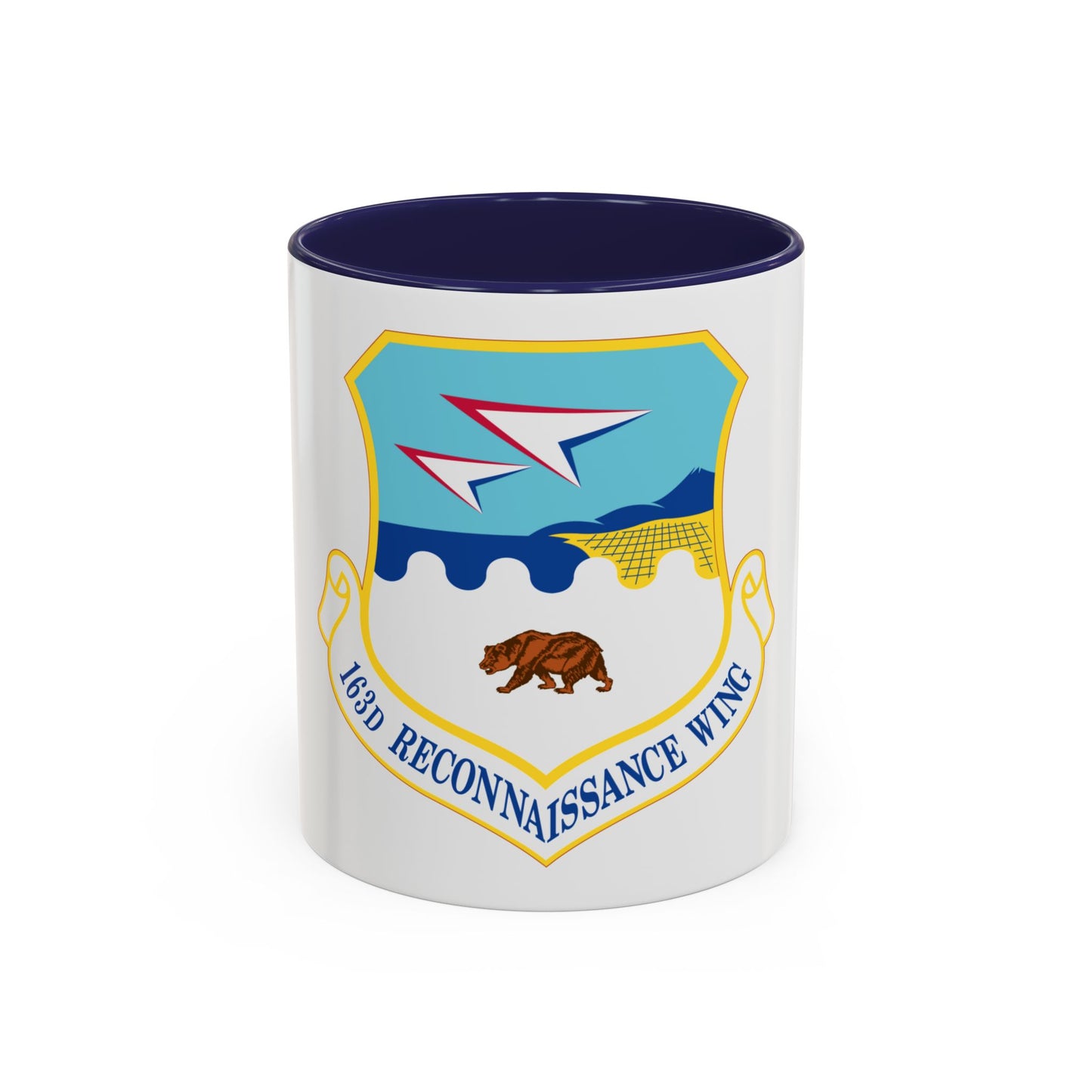 163d Attack Wing (U.S. Air Force) Accent Coffee Mug