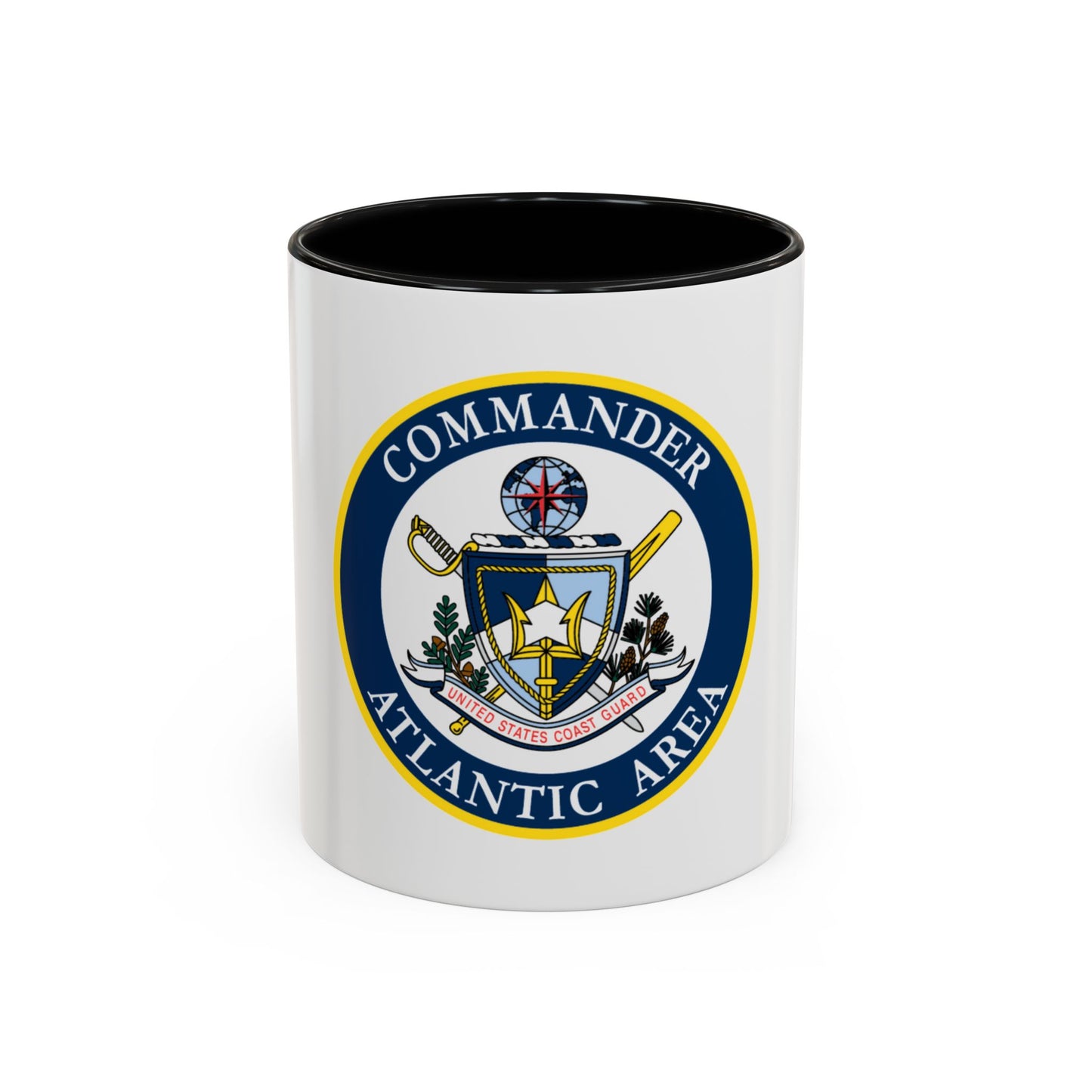 COMMANDER ATLANTIC AREA (U.S. Coast Guard) Accent Coffee Mug