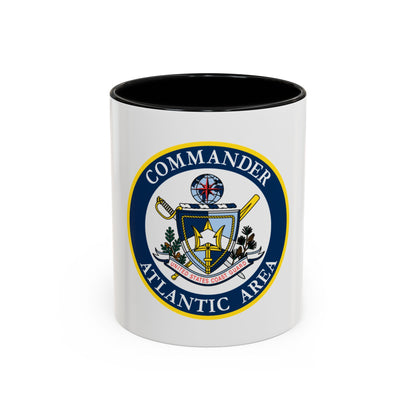 COMMANDER ATLANTIC AREA (U.S. Coast Guard) Accent Coffee Mug