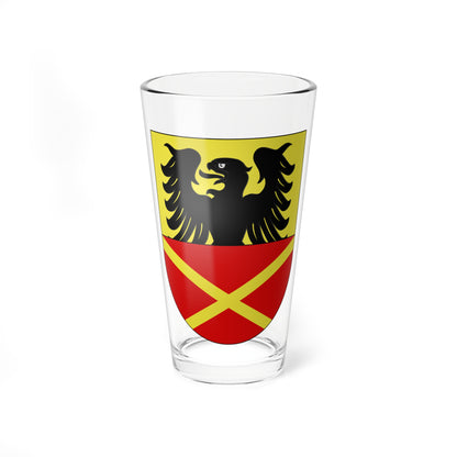 Saint-Martin-coat of arms (Switzerland) (Coat of Arms) Pint Glass 16oz