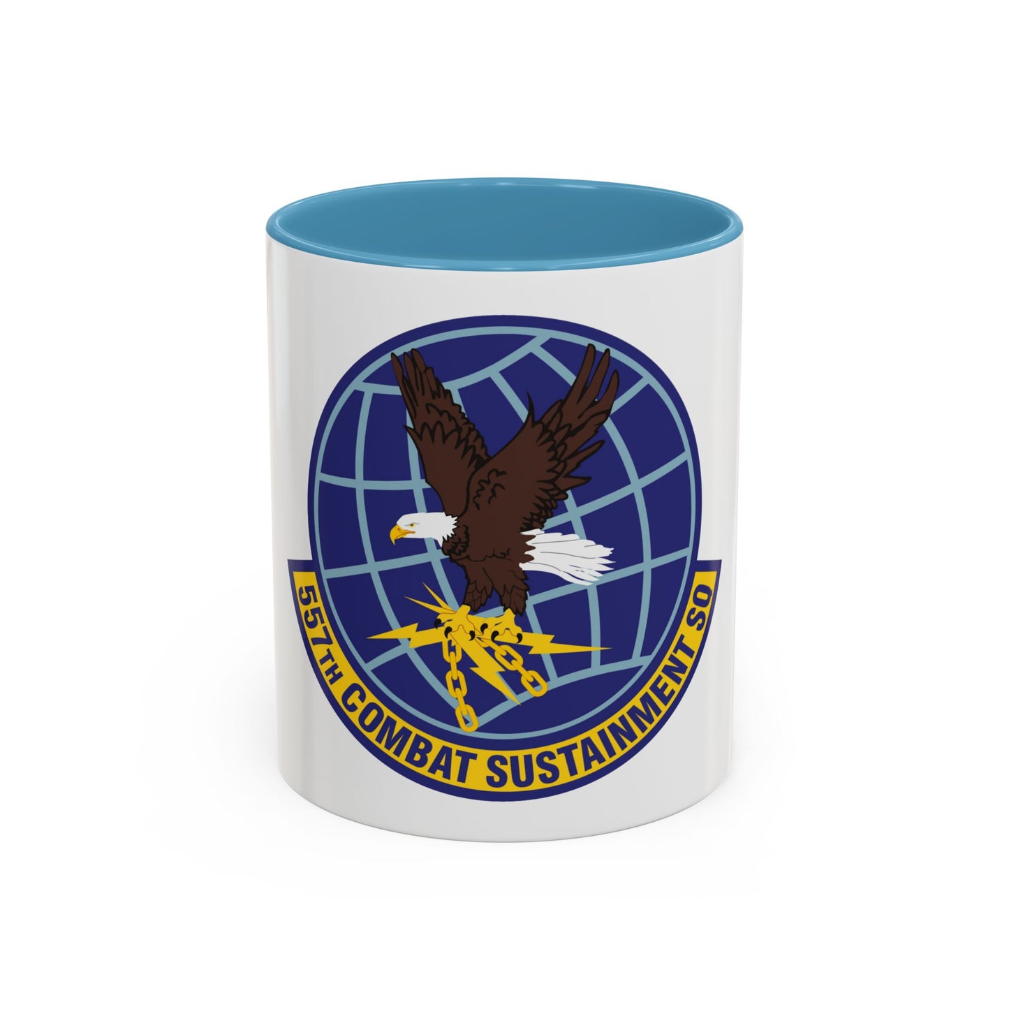 557th Combat Sustainment Squadron (U.S. Air Force) Accent Coffee Mug