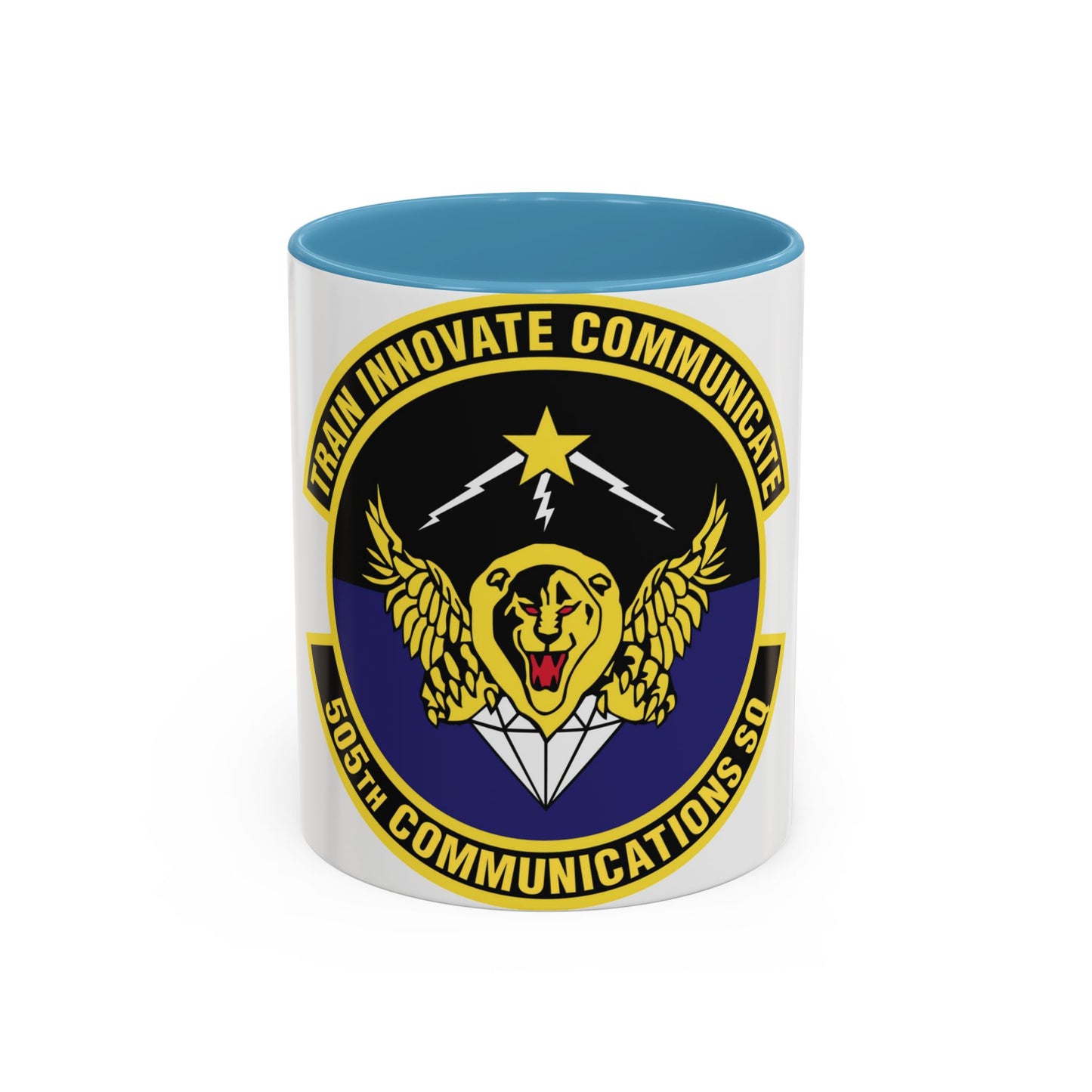 505th Communications Squadron (U.S. Air Force) Accent Coffee Mug