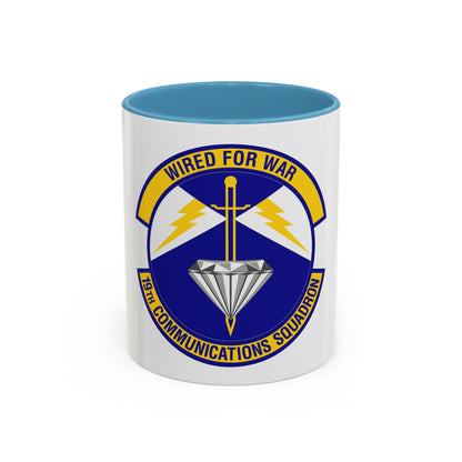 19th Communications Squadron (U.S. Air Force) Accent Coffee Mug