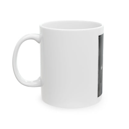 Portrait Of Maj. Robert Anderson (Brig. Gen. From May 15, 1861), Officer Of The Federal Army (U.S. Civil War) White Coffee Mug
