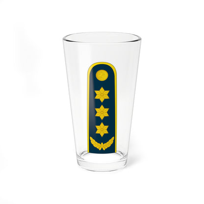 18 Lithuania Air Force COL (Lithuania) (Military Rank) Pint Glass 16oz