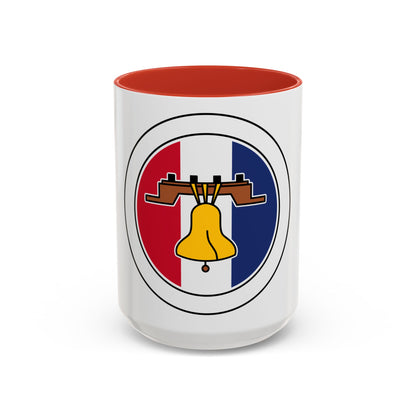 Citizenship in the Nation (Boy Scout Merit Badge) Accent Coffee Mug