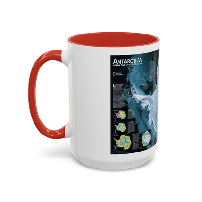 Antarctica (2002) (Map) Accent Coffee Mug
