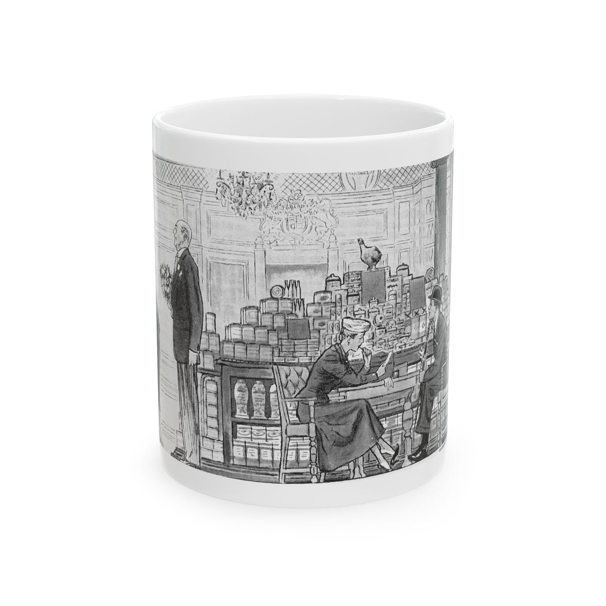 Fancy Town (2) - White Coffee Mug