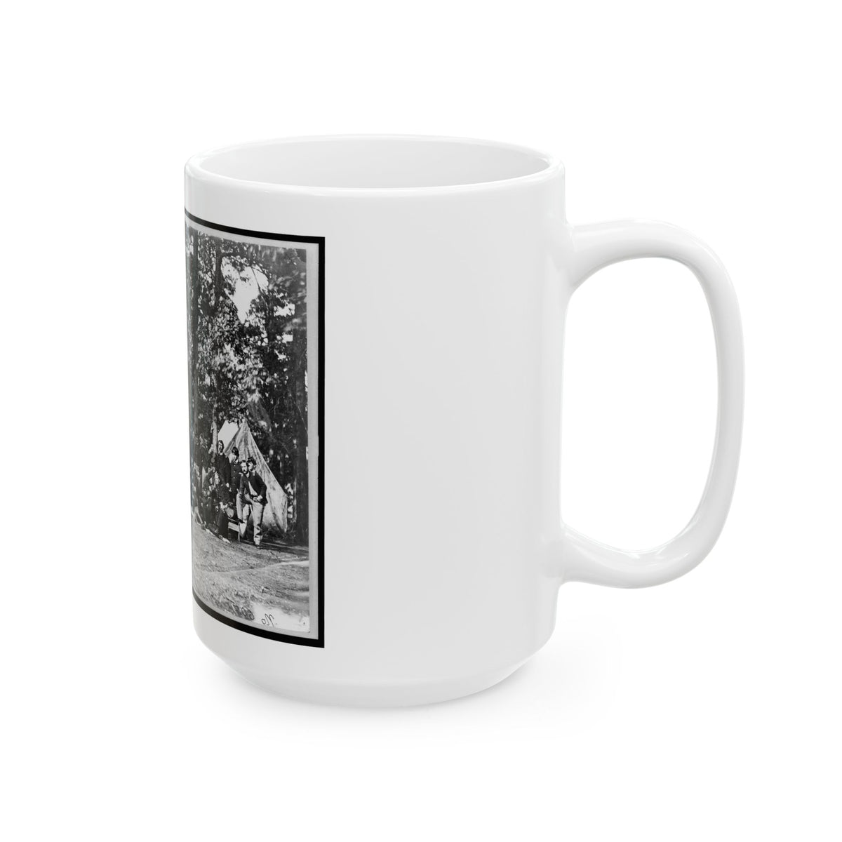 Officers Of U.S. Horse Artillery Brigade, Near Culpeper, Va., September, 1863 001 (U.S. Civil War) White Coffee Mug