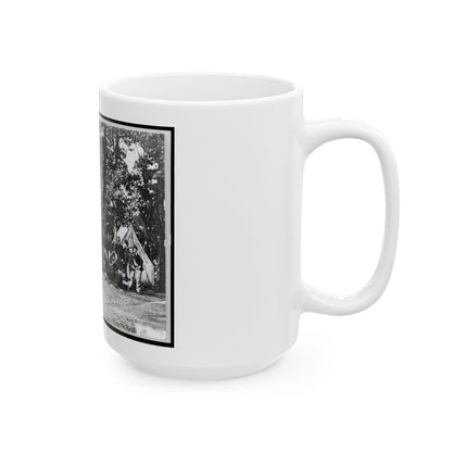 Officers Of U.S. Horse Artillery Brigade, Near Culpeper, Va., September, 1863 001 (U.S. Civil War) White Coffee Mug