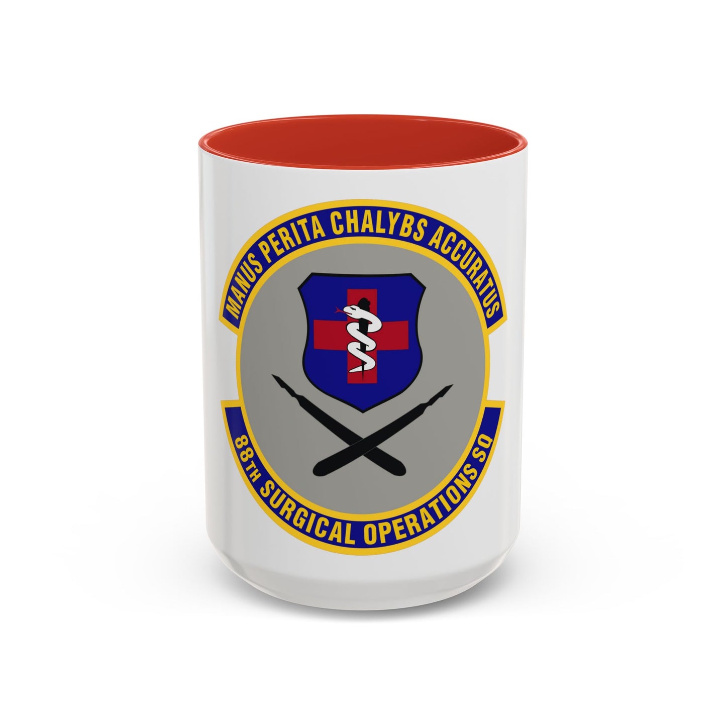 88th Surgical Operations Squadron (U.S. Air Force) Accent Coffee Mug