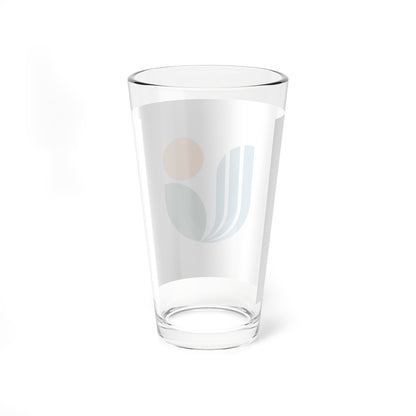 Flag of Uchiko Ehime (Japan) Pint Glass 16oz
