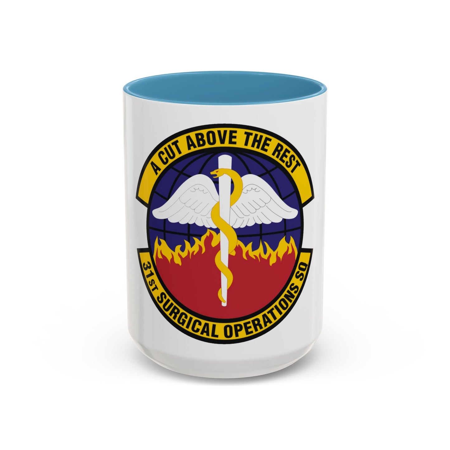 31st Surgical Operations Squadron (U.S. Air Force) Accent Coffee Mug