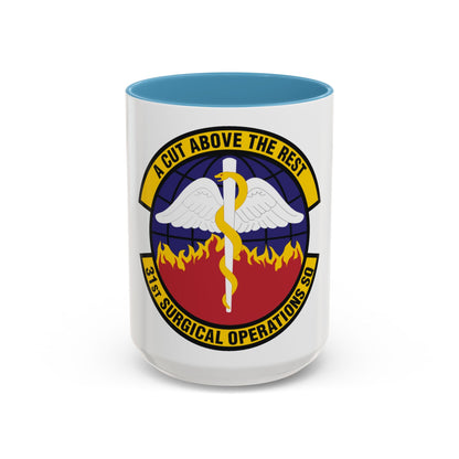 31st Surgical Operations Squadron (U.S. Air Force) Accent Coffee Mug