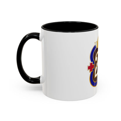 27 Surgical Hospital (U.S. Army) Accent Coffee Mug