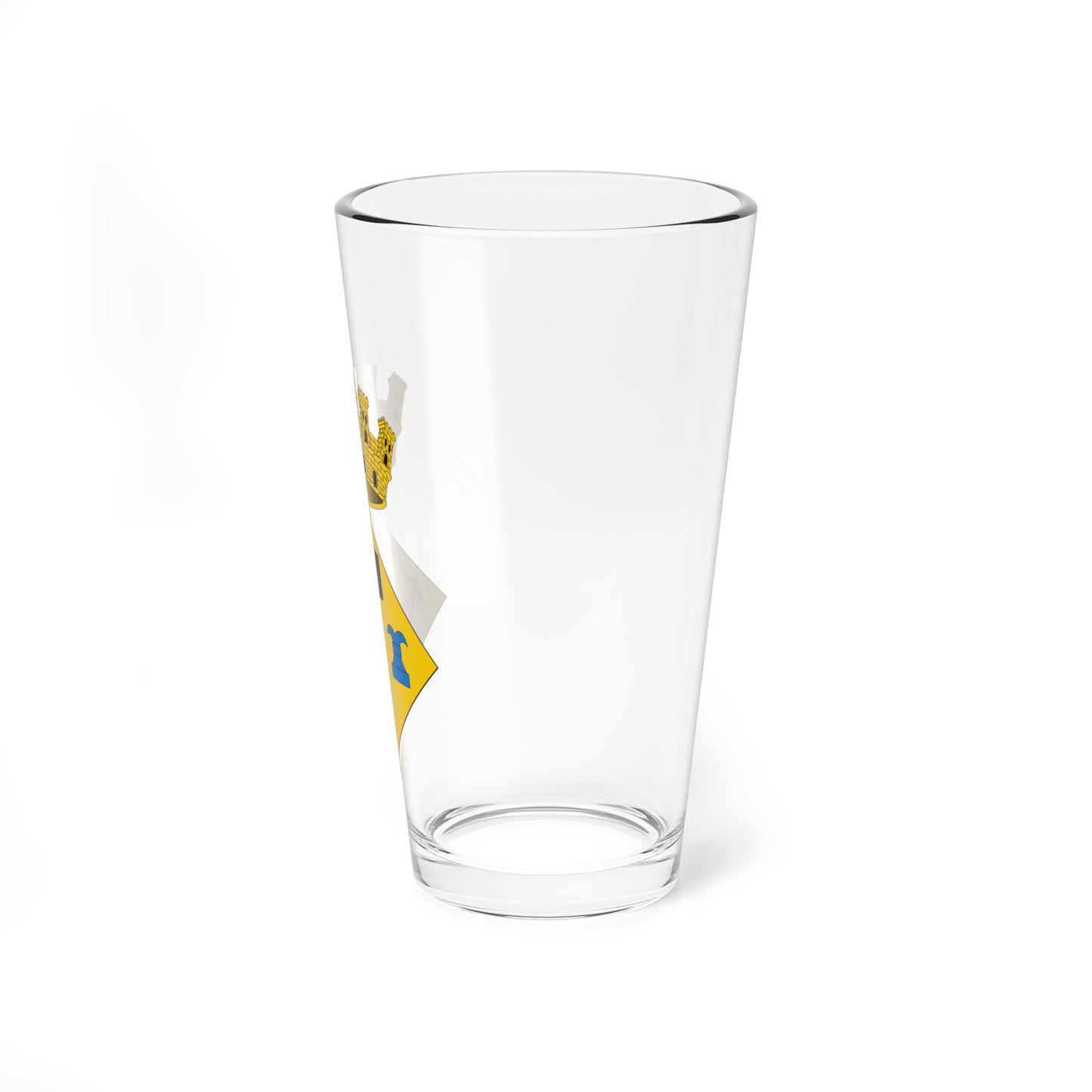 Escudo de Massanet de Cabrenys (Spain) (Coat of Arms) Pint Glass 16oz
