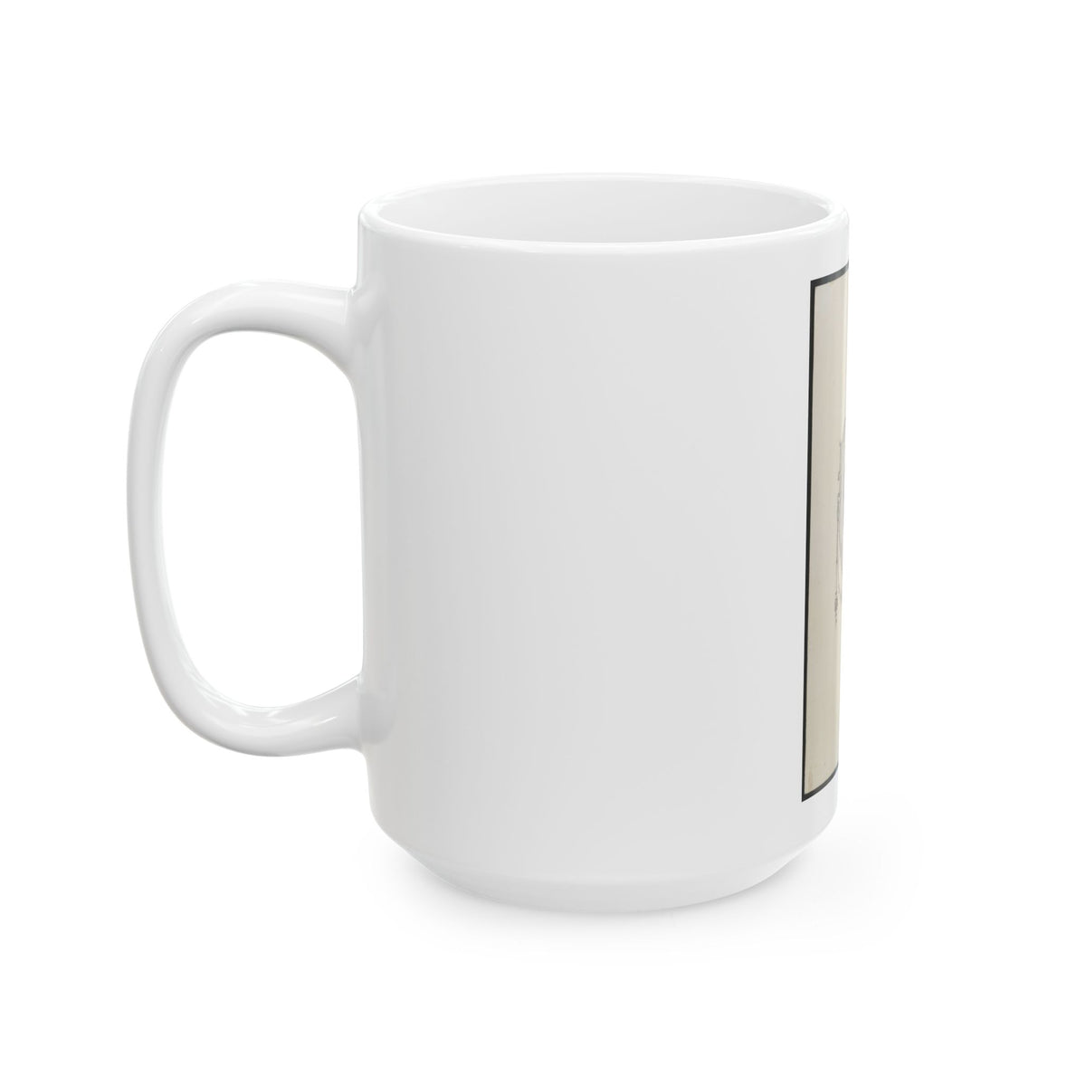 Unidentified Man 001(2) (U.S. Civil War) White Coffee Mug