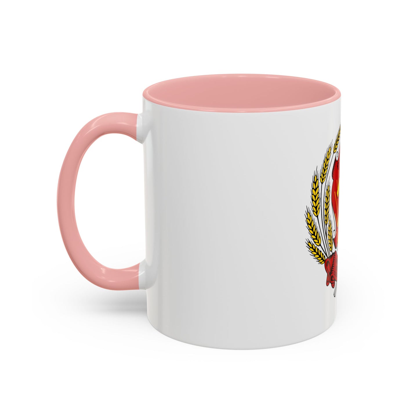 Coat of arms of the Russian Soviet Federative Socialist Republic (1954-1978) - Accent Coffee Mug