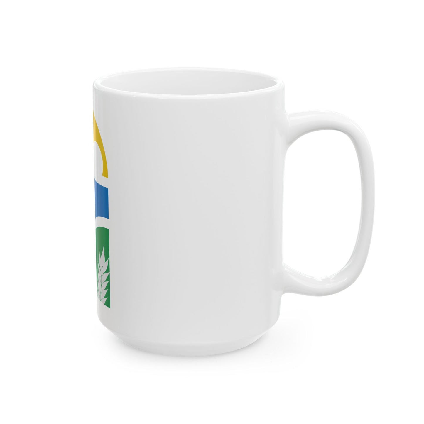 Coat of arms of Canelones Department - White Coffee Mug