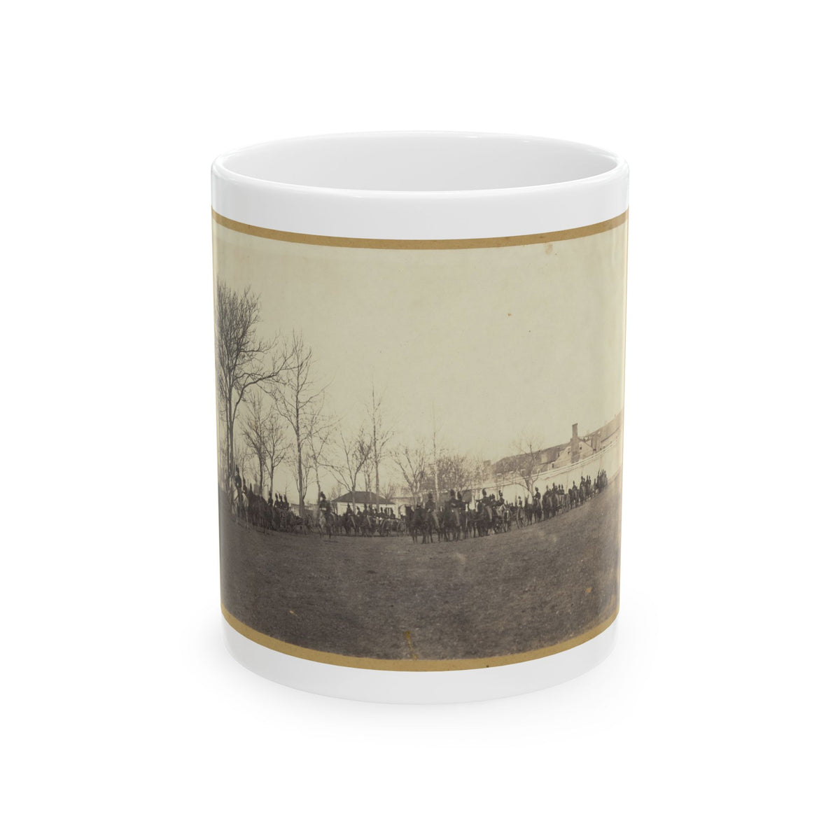 Arsenal & 2. Regt. Regulars (U.S. Civil War) White Coffee Mug