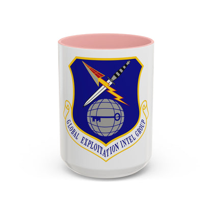 Global Exploitation Intelligence Group (U.S. Air Force) Accent Coffee Mug