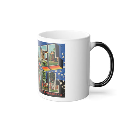 Greetings from Chapel Hill (Greeting Postcards) Color Changing Mug 11oz