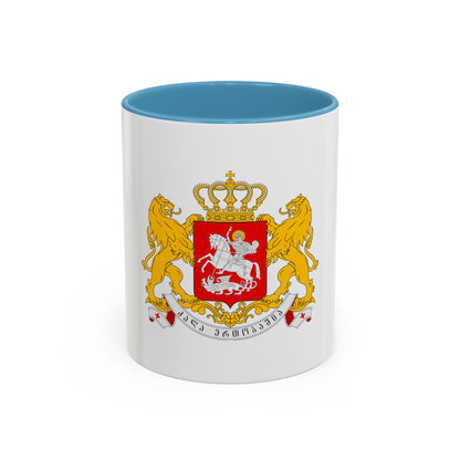 Greater coat of arms of Georgia - Accent Coffee Mug