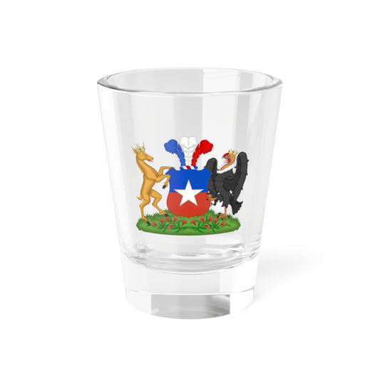 Coat of Arms of Chile (1834-1920) Compartment Variant - Shot Glass 1.5oz