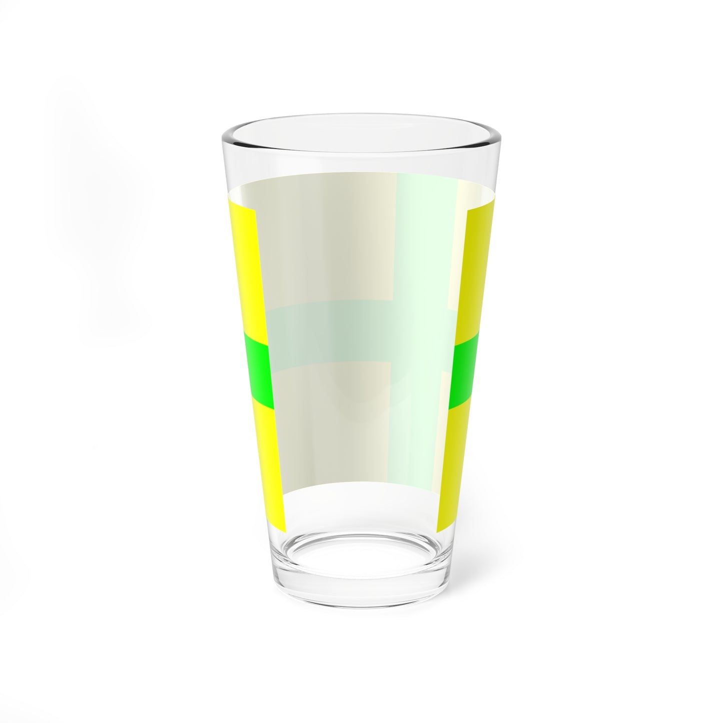Unofficial flag of Gotland (Sweden) Pint Glass 16oz