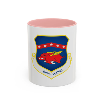 188th Wing (U.S. Air Force) Accent Coffee Mug