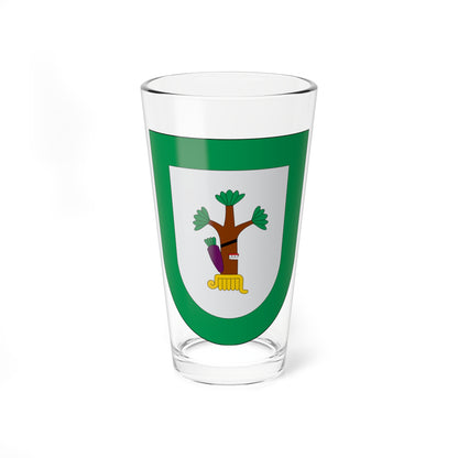 Escudo Camocuautla (Mexico) (Coat of Arms) Pint Glass 16oz