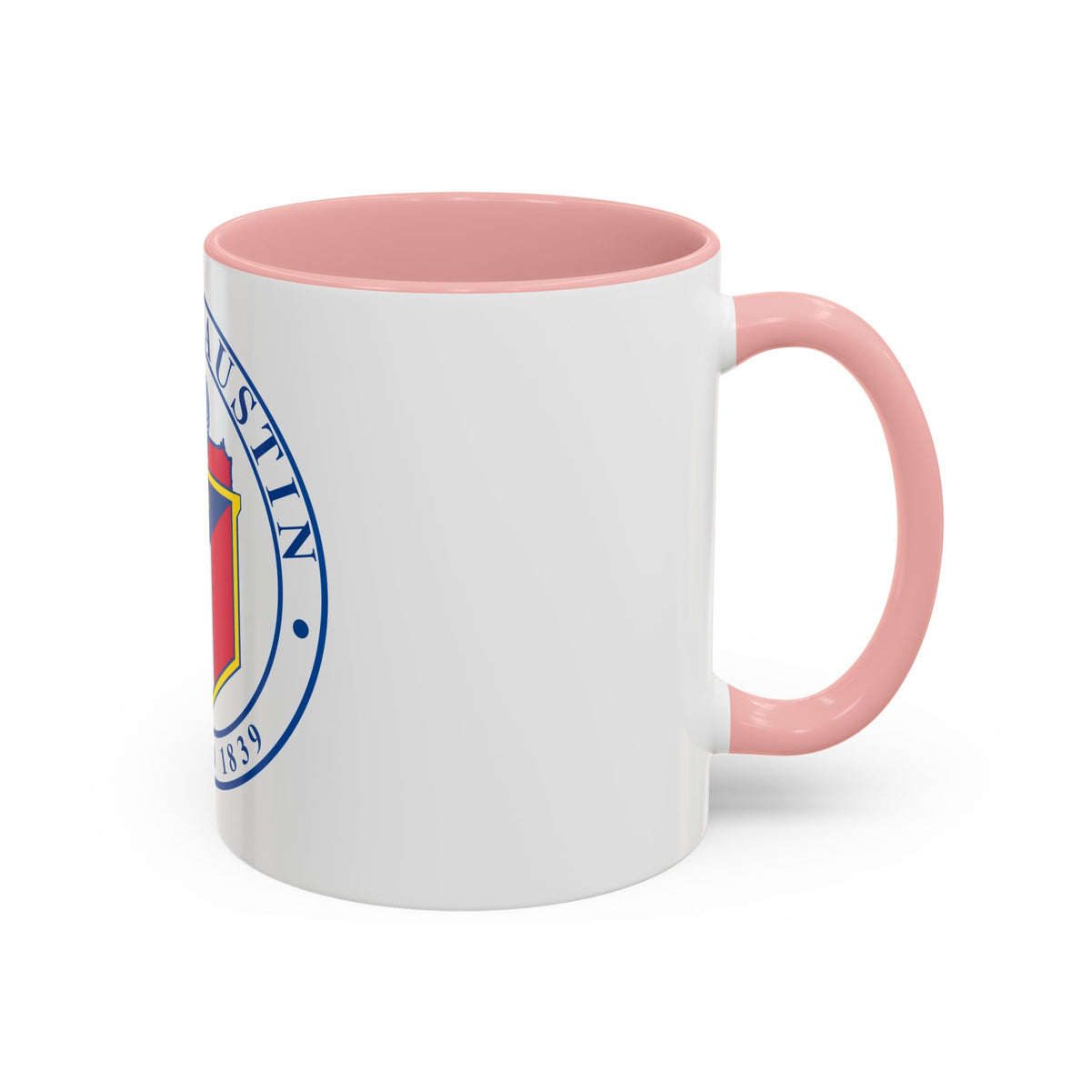 Seal of Austin TX - Accent Coffee Mug