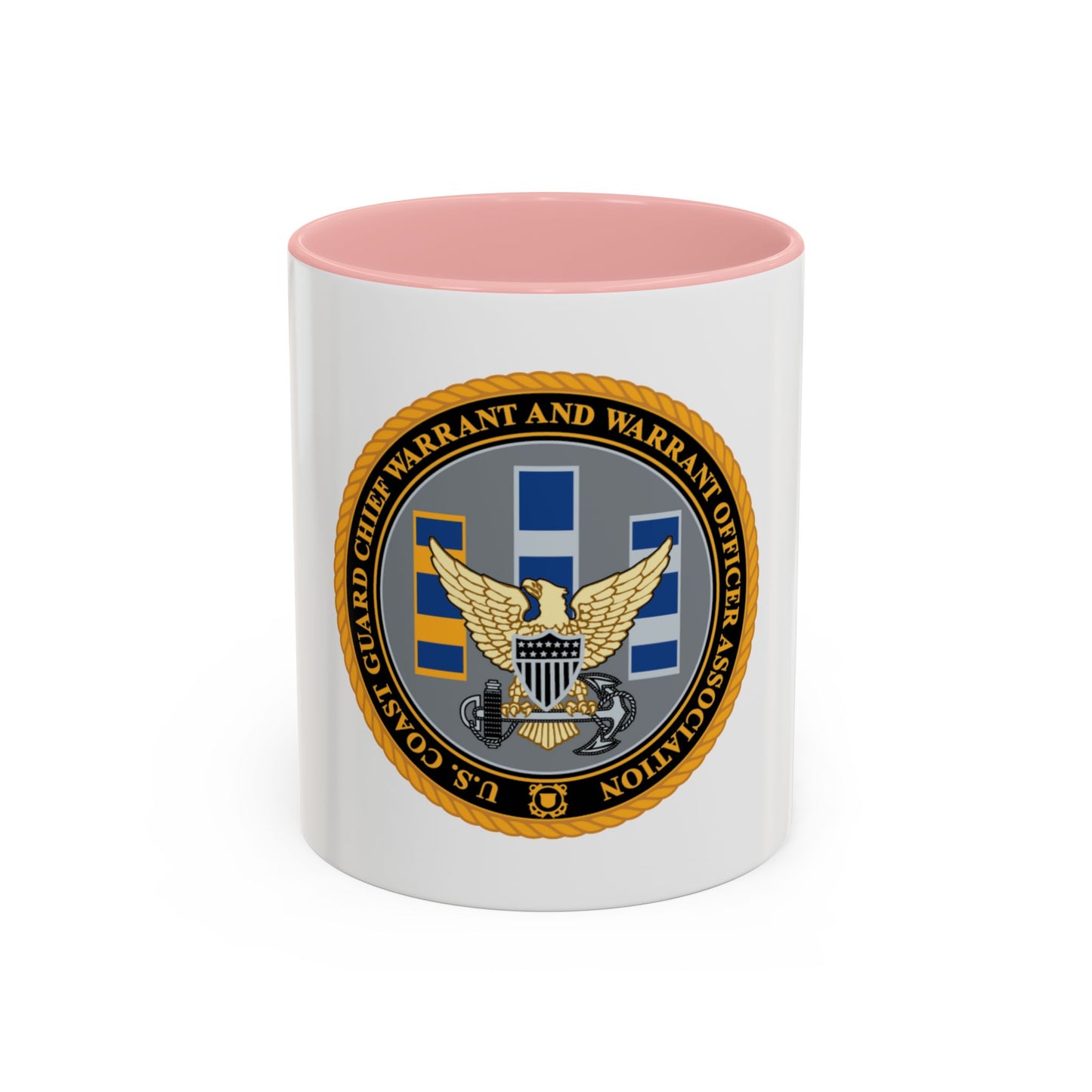 USCG CWO (U.S. Coast Guard) Accent Coffee Mug