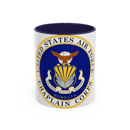 Air Force Chaplain Corps (U.S. Air Force) Accent Coffee Mug