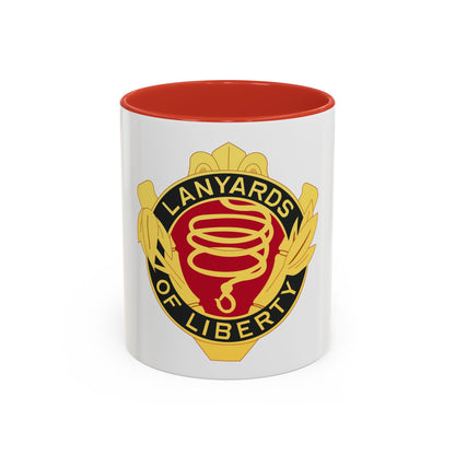 54th Artillery Group (U.S. Army) Accent Coffee Mug