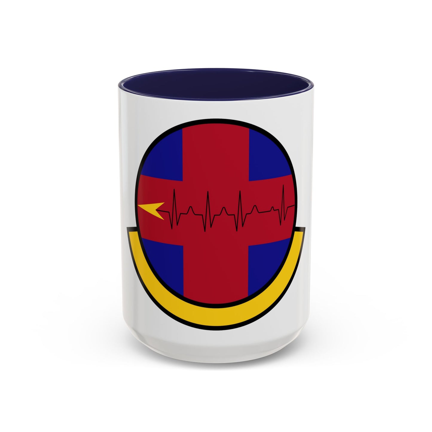 375 Healthcare Operations Squadron AMC (U.S. Air Force) Accent Coffee Mug