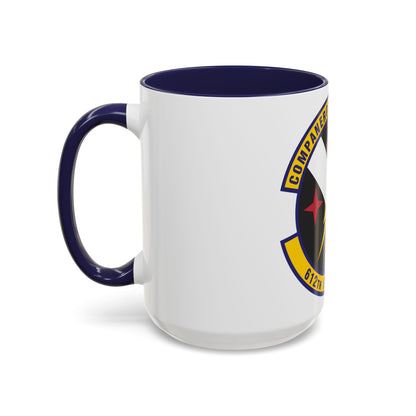 612th Support Squadron (U.S. Air Force) Accent Coffee Mug