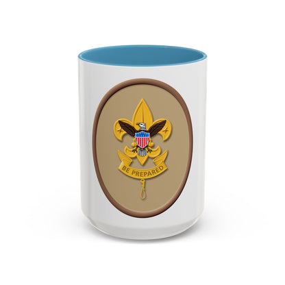 First Class (Boy Scout Merit Badge) Accent Coffee Mug