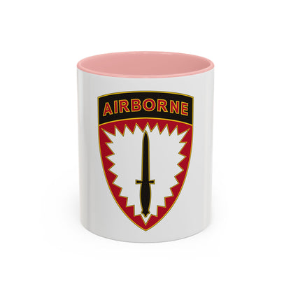 Special Operations Command Europe (U.S. Army) Accent Coffee Mug