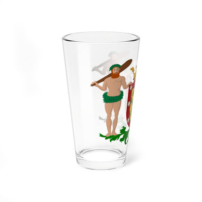 Vries wapen (Netherlands) (Coat of Arms) Pint Glass 16oz