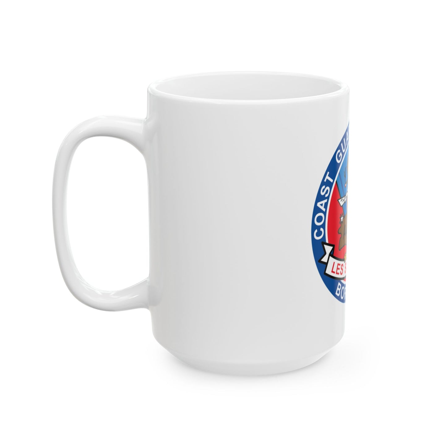 USCG Air Station Borinquen   Les SAR Frog (U.S. Coast Guard) White Coffee Mug