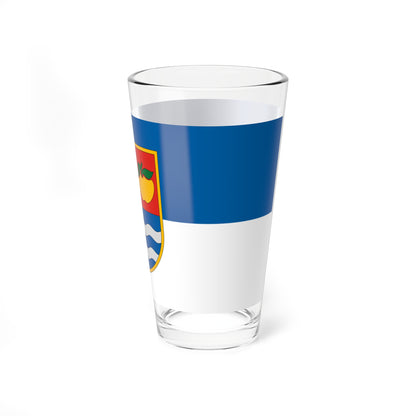 Flag of Racalmas (Hungary) Pint Glass 16oz