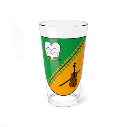 Wappen Bad Brambach (Germany) (Coat of Arms) Pint Glass 16oz