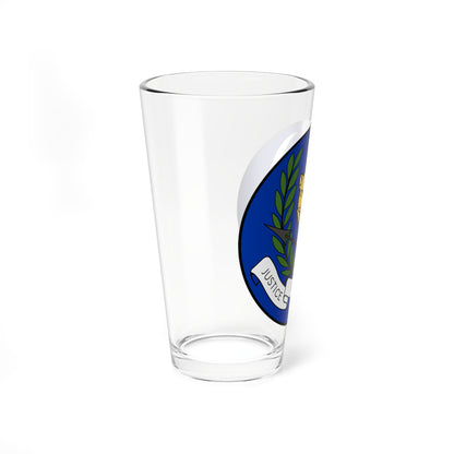 Coat of arms of Zaire 1971-1997 variant (Congo) (Coat of Arms) Pint Glass 16oz