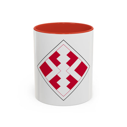 411th Engineer Brigade (U.S. Army) Accent Coffee Mug
